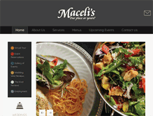 Tablet Screenshot of macelis.com